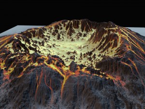 volcano11 3D 모델