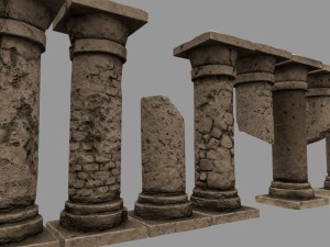 pilarset 3D Model