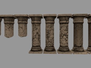 pilarset 3D Model