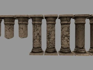 pilarset 3D Model