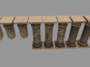 pilarset 3D Model