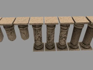pilarset 3D Model