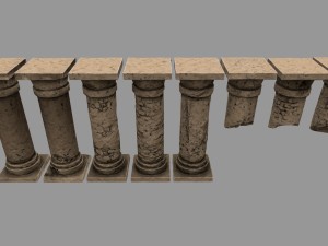 pilarset 3D Model