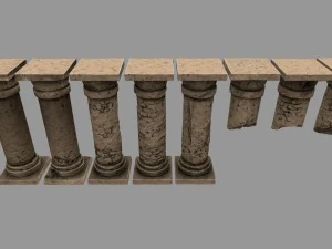 pilarset 3D Model