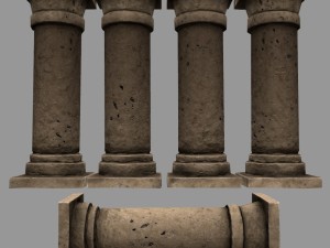 pilarset 3D Model