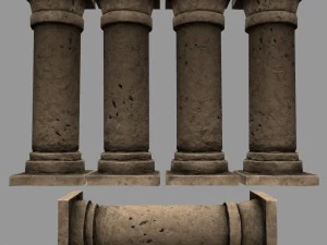 pilarset 3D Model