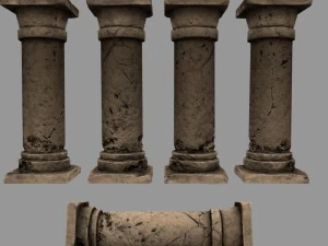 pilarset 3D Model
