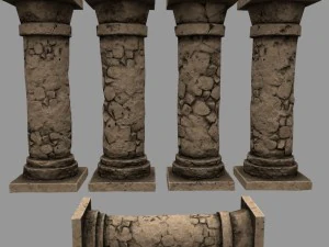 pilarset 3D Model