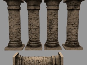 pilarset 3D Model