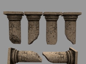 pilarset 3D Model