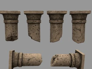pilarset 3D Model