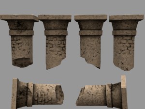 pilarset 3D Model