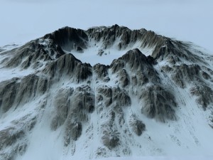 snow volcano Modelo 3D
