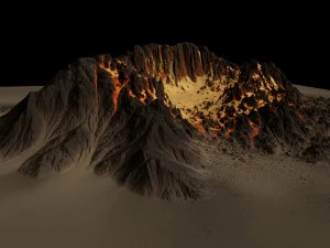 volcano9 3D Model