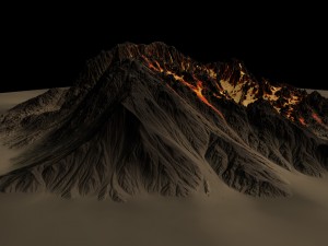 volcano9 3Dモデル