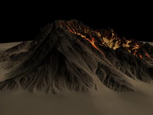 volcano9 3D Model