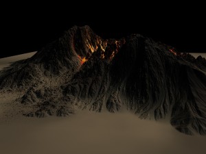 volcano9 3Dモデル