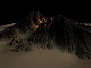 volcano9 3D Model