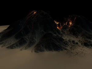 volcano9 3D Model