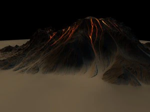 volcano9 3D Model
