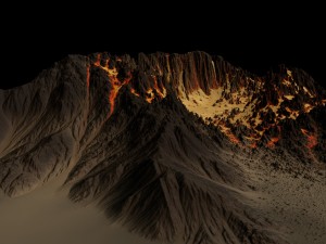 volcano9 3Dモデル