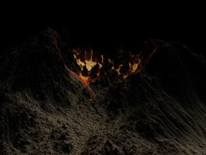 volcano9 3Dモデル