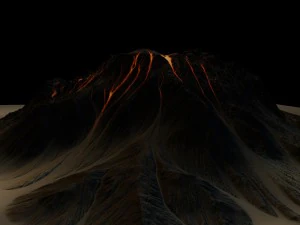 volcano9 3D Model