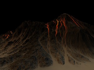 volcano9 3Dモデル