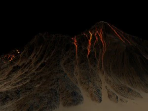 volcano9 3D Model