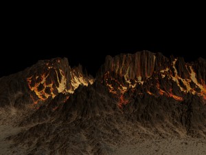 volcano9 3Dモデル