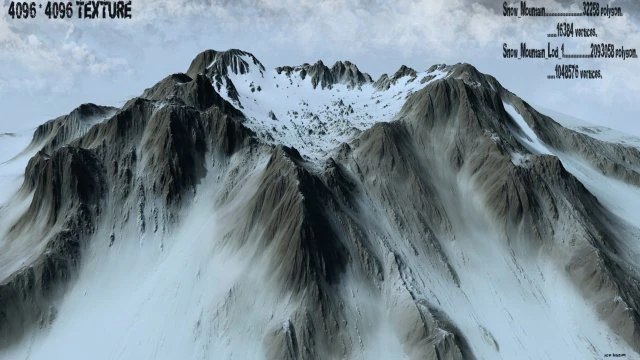 snowmountain11 3D Model .c4d .max .obj .3ds .fbx .stl .blend 