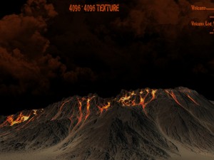volcano 3D Model