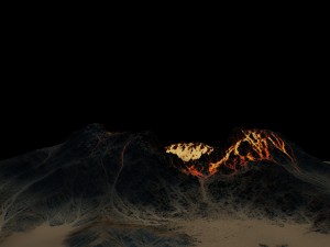 volcano 3D 모델