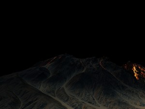 volcano 3D 모델