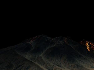 volcano 3D Model