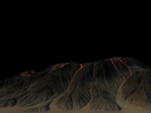 volcano 3D 모델