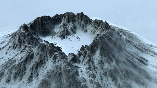 snowmountain16 3D Model .c4d .max .obj .3ds .fbx .stl .blend 