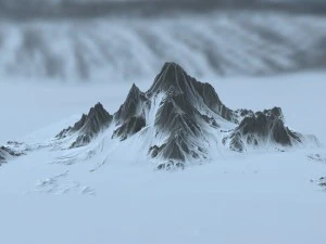 snowmountain17 3D Model