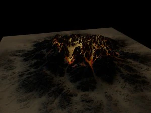 volcano16 3D Model