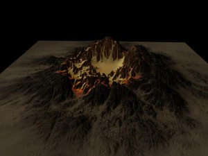 volcano16 3D Model