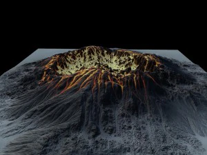 volcano12 3D Model