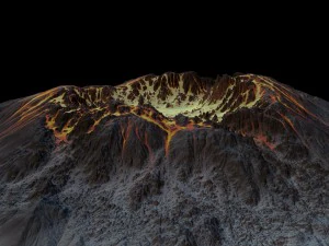 volcano12 3D Model