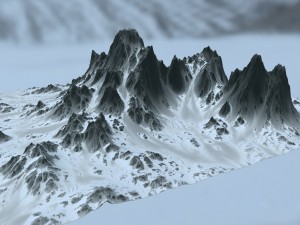 snowmountain17 3D 模型