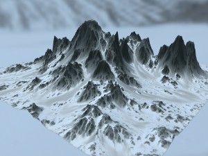 snowmountain17 3D 模型