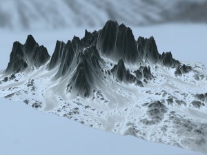 snowmountain17 3D 模型