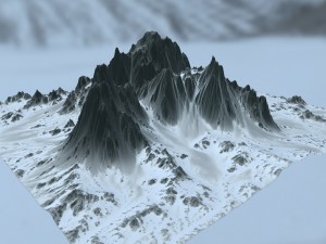 snowmountain17 3D 模型