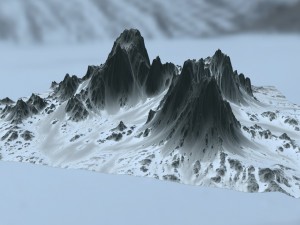 snowmountain17 3D 模型