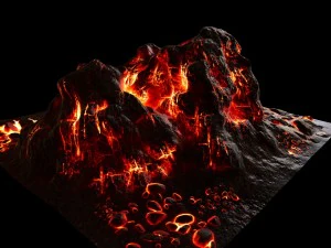 lavarock 3D Model