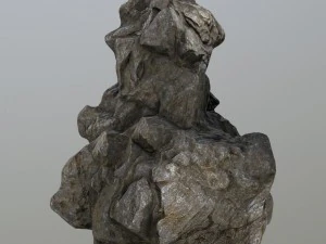 ロック 3Dモデル