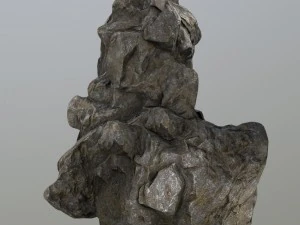 ロック 3Dモデル